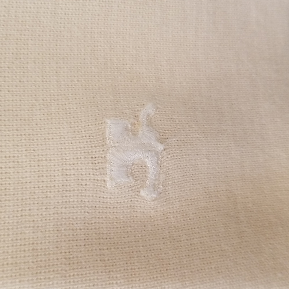 Courreges Cashmere Wool Knit Scarf Vintage